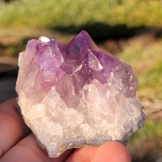 Amethyst Crystal Rock Specimen | Purple Quartz | 70.54 grams