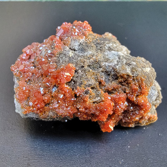 Arizona Vanadinite Rock | Red Crystals | La Paz County | Arizona | Raw Stone | 6.35g
