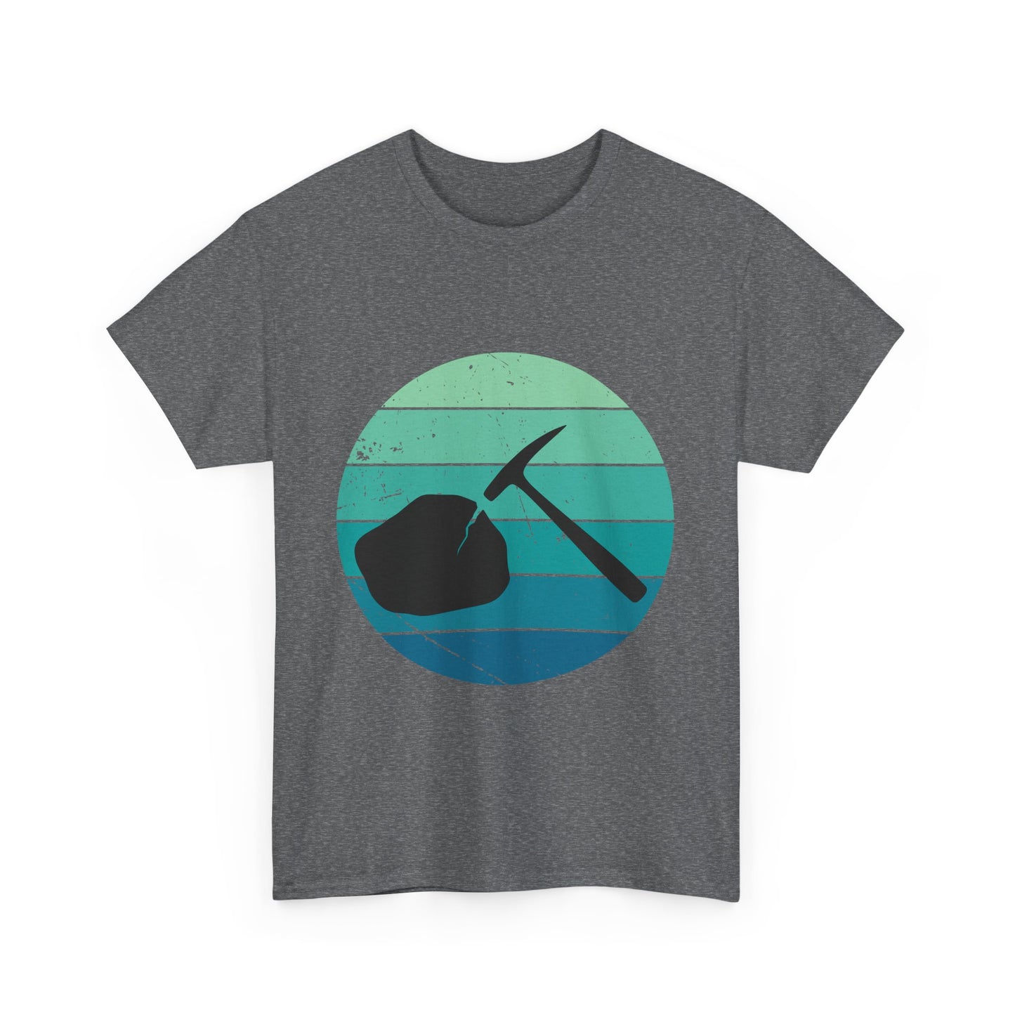 Vintage Style Mining Adventure Unisex Heavy Cotton Tee | Rockhounding T-Shirt | Gift for Geologist