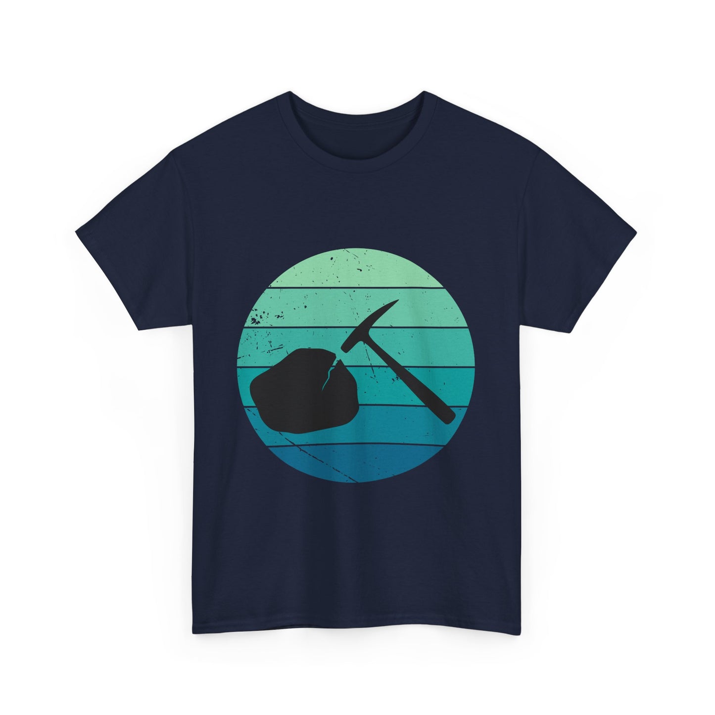 Vintage Style Mining Adventure Unisex Heavy Cotton Tee | Rockhounding T-Shirt | Gift for Geologist