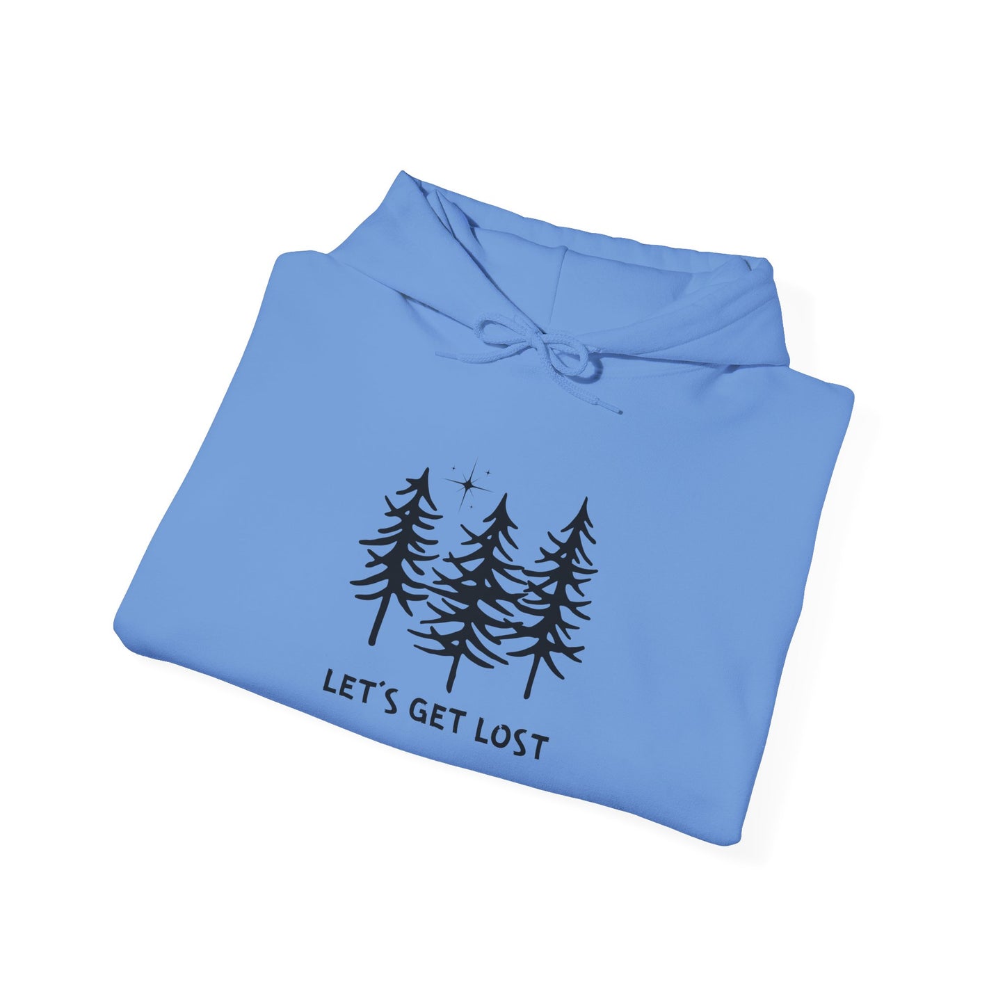 Let's Get Lost Unisex Hoodie - Adventure Inspired Hooded Sweatshirt for Nature Lovers