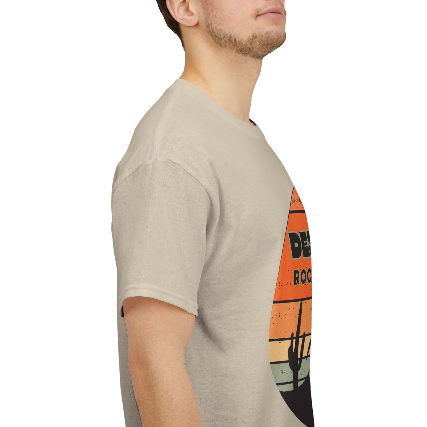 Desert Rockhound Unisex Heavy Cotton Tee Shirt - Perfect for Rock Lovers From Arizona, New Mexico, Utah, California, Texas