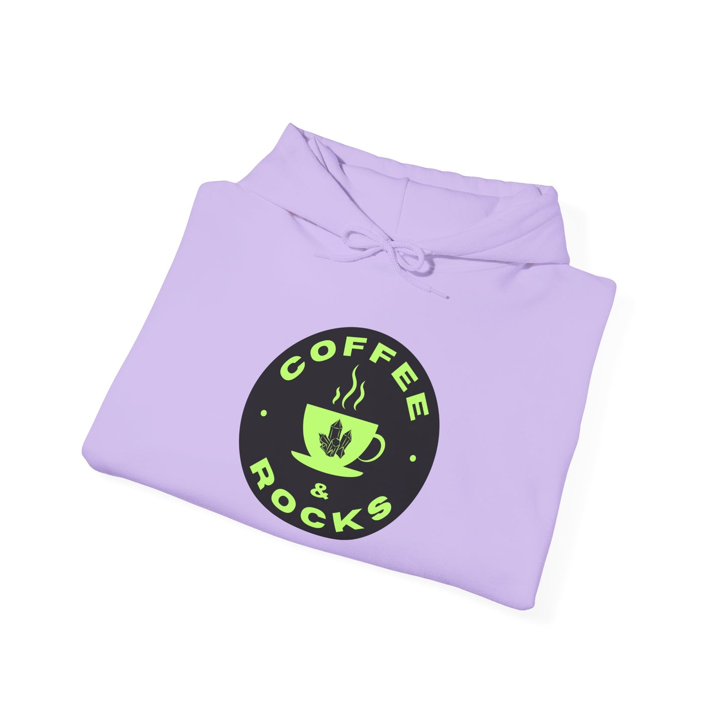 Coffee & Rocks Unisex Hoodie - Cozy Hooded Sweatshirt for Coffee and Geology Lovers