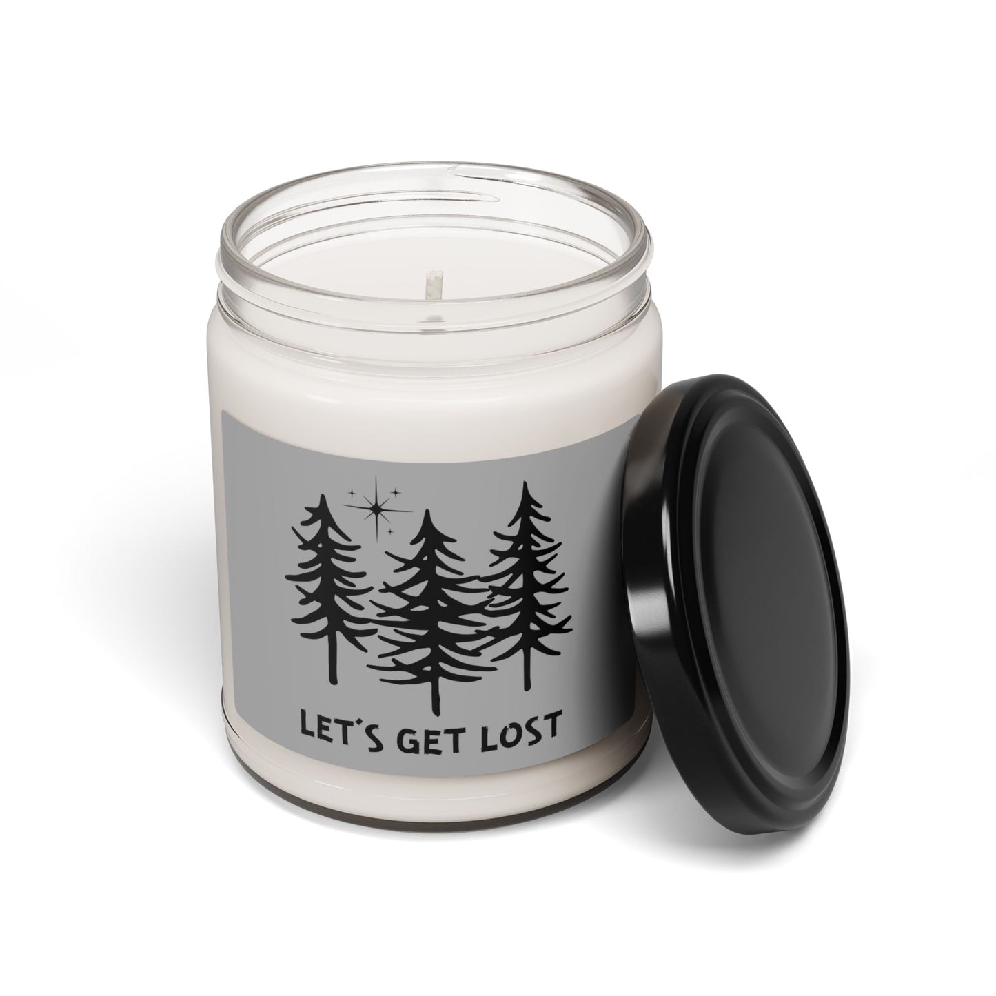 Let's Get Lost Scented Soy Candle – 9oz | Cozy Nature Inspired Aromatherapy Home Decor