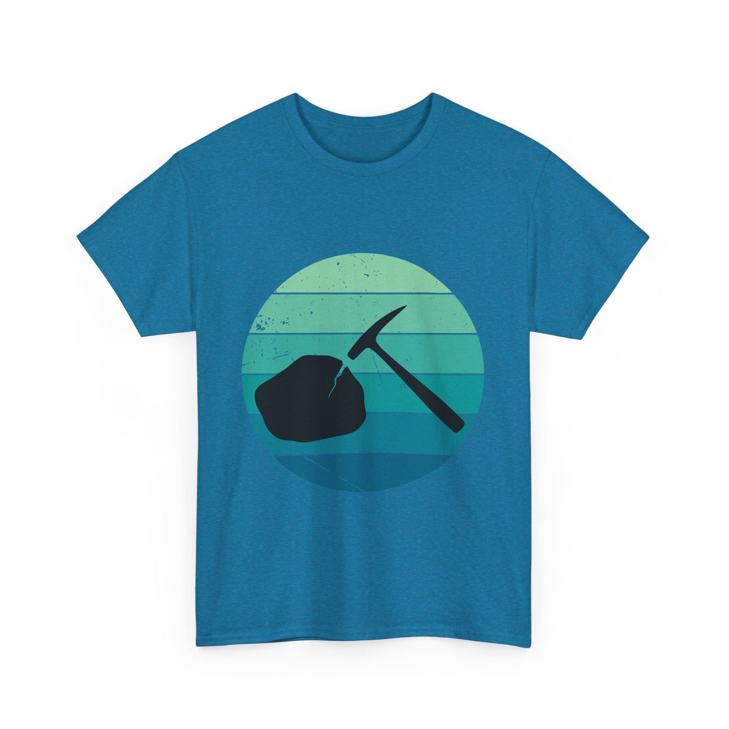 Vintage Style Mining Adventure Unisex Heavy Cotton Tee | Rockhounding T-Shirt | Gift for Geologist