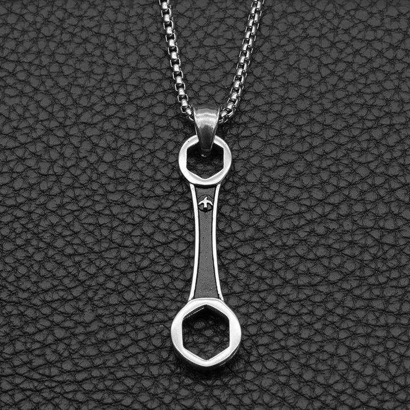 Mechanic Utility Tool Charm Necklace – Wrench or Pliers for Off-Roaders & Overlanders