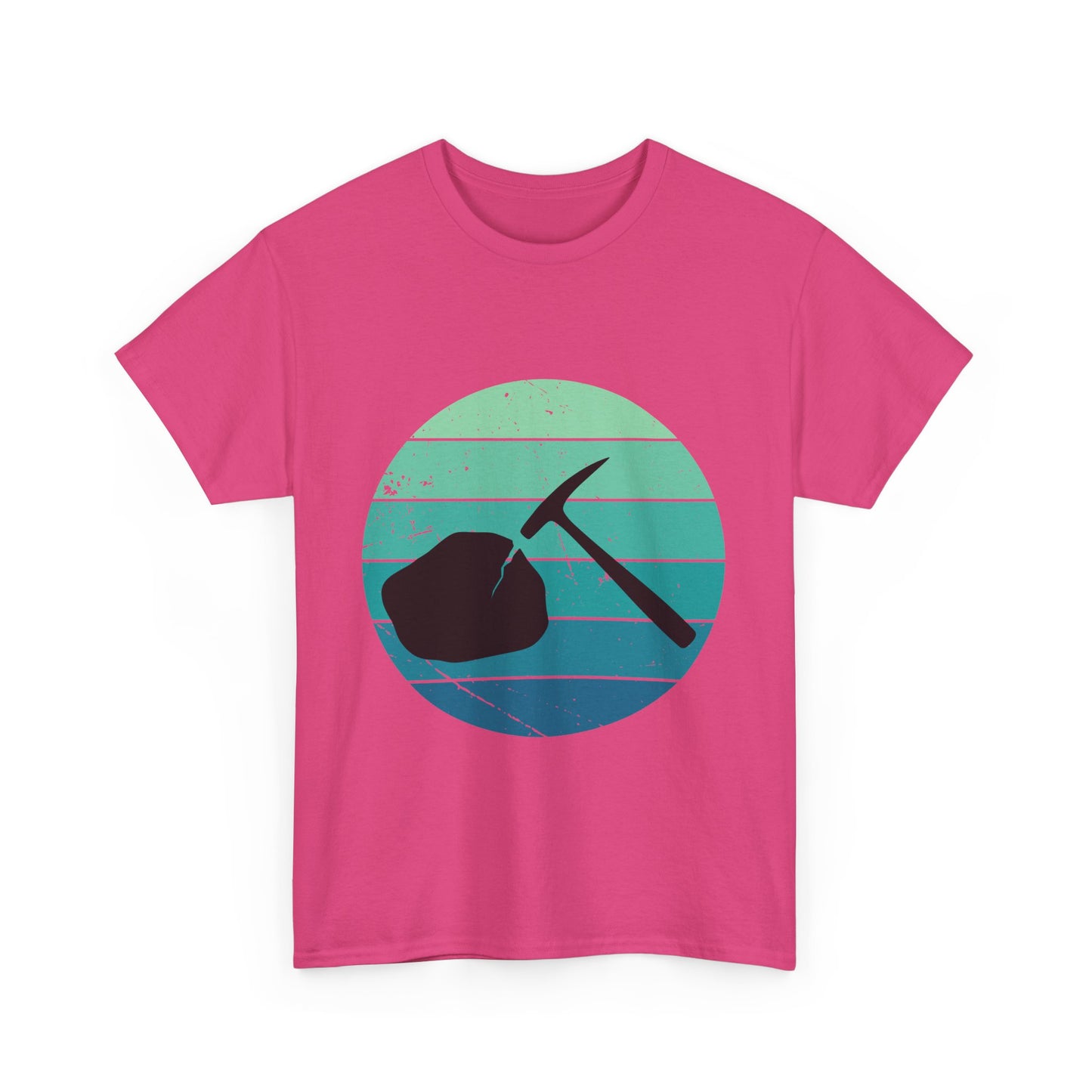 Vintage Style Mining Adventure Unisex Heavy Cotton Tee | Rockhounding T-Shirt | Gift for Geologist