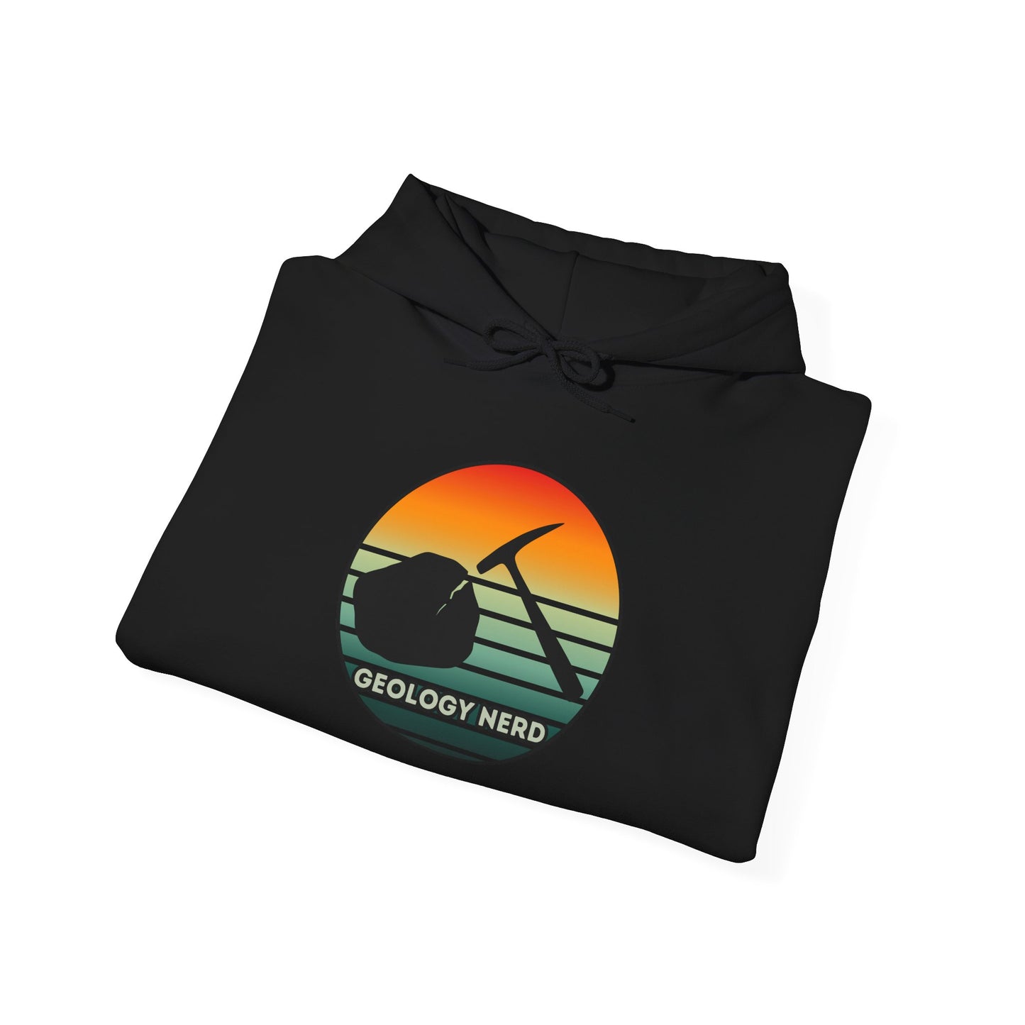 Geology Nerd Hoodie for Rockhounds & Mineral Collectors – Unisex Heavy Blend Sweatshirt with Kangaroo Pocket & Hood