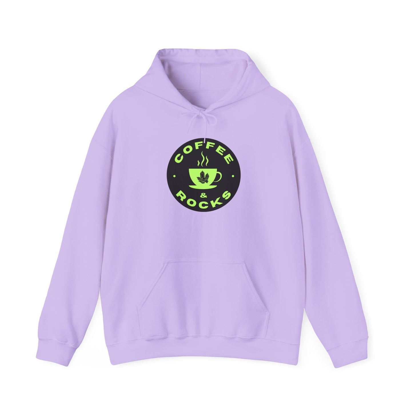 Coffee & Rocks Unisex Hoodie - Cozy Hooded Sweatshirt for Coffee and Geology Lovers