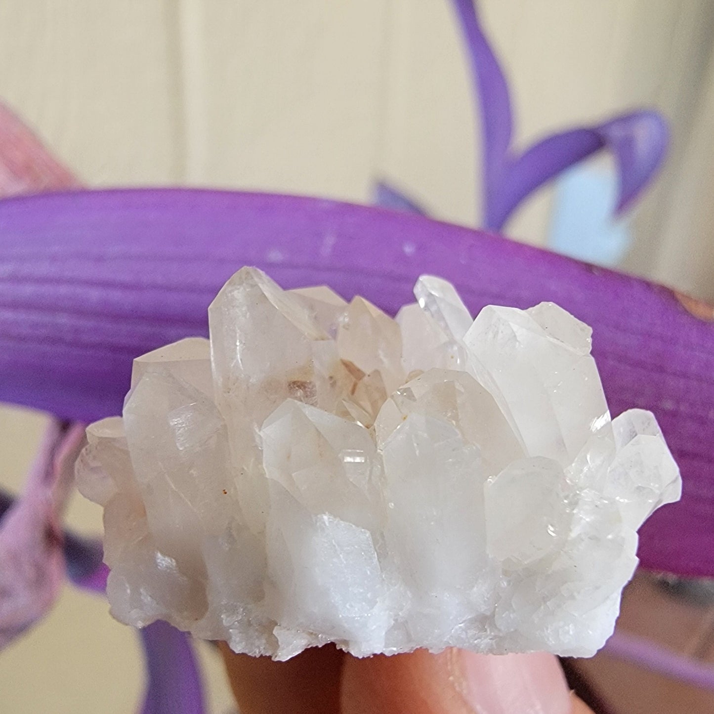Arkansas Quartz Crystal Rock | Beautiful Cluster of Points | Mt. Ida | 12.04 grams