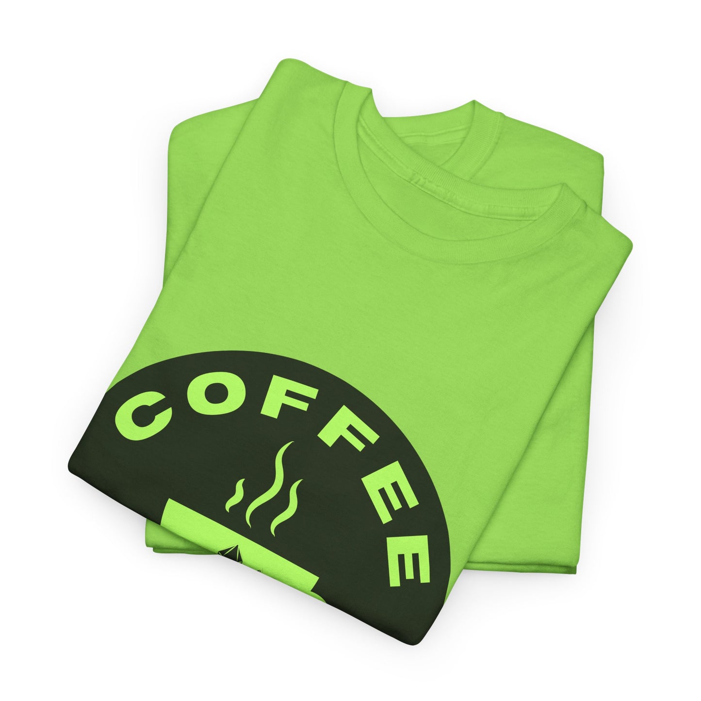 Coffee & Rocks Unisex Heavy Cotton Tee - Perfect Geology Shirt for Coffee Lovers