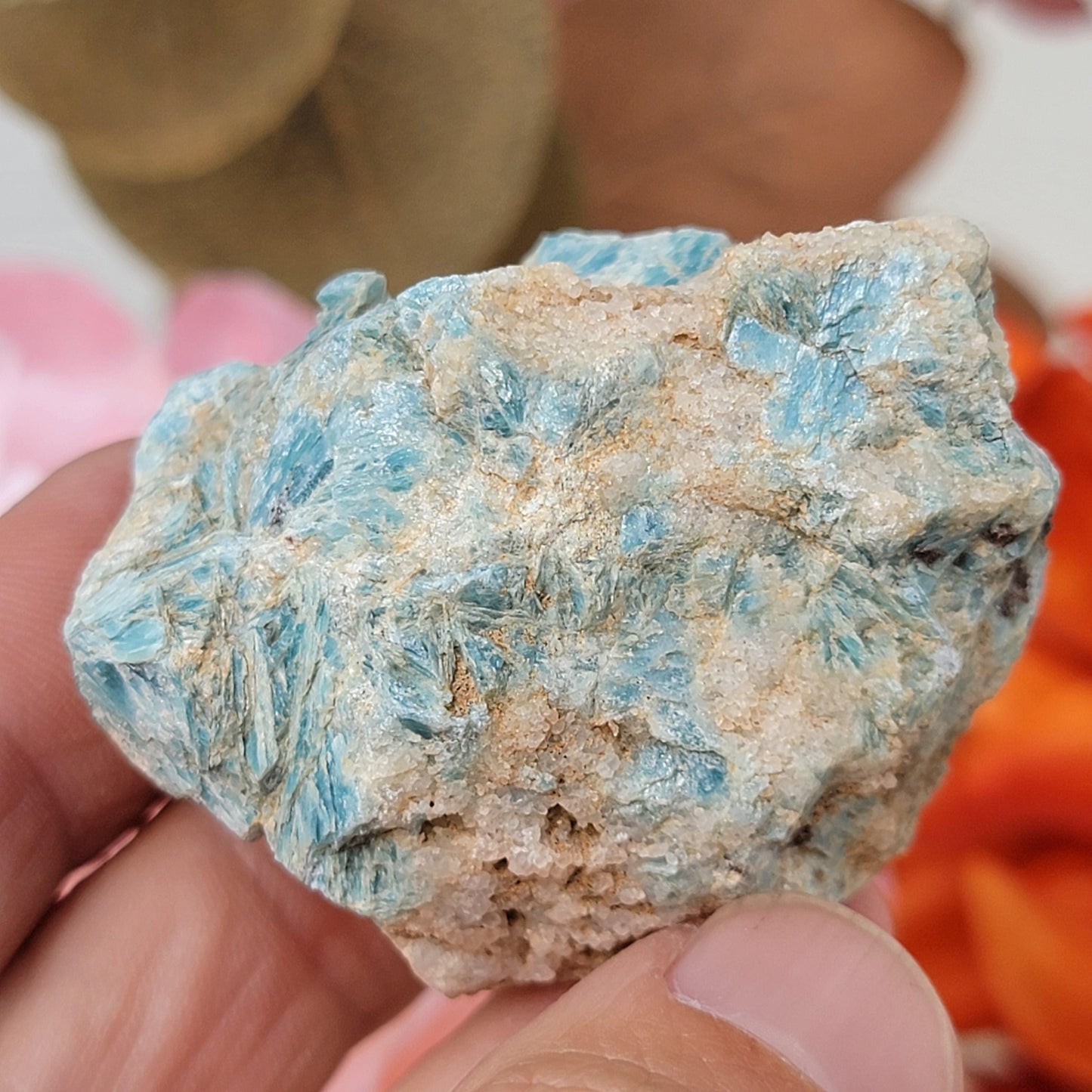 Kyanite Ore Specimen 69.09g | Bluebird Mine | California | Raw Stone | Natural Blue Rock Sample