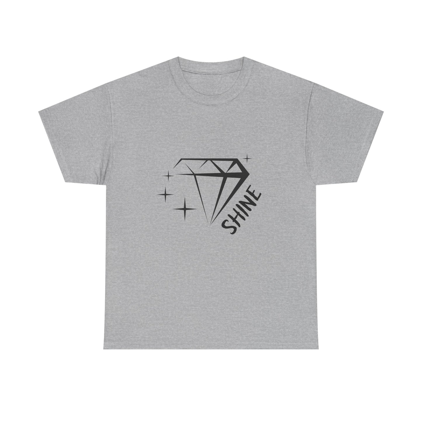 Shine Like a Diamond Unisex Heavy Cotton Tee