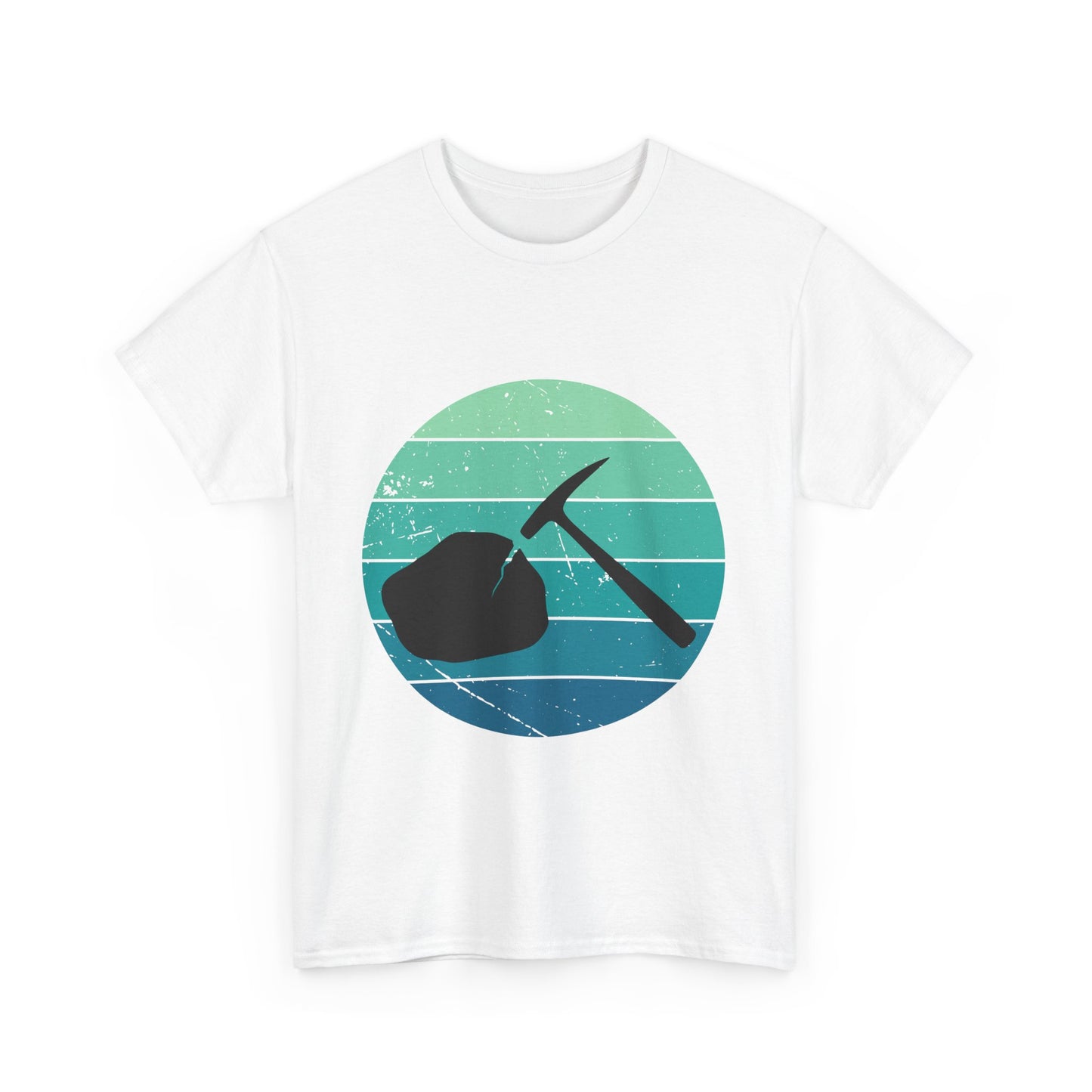 Vintage Style Mining Adventure Unisex Heavy Cotton Tee | Rockhounding T-Shirt | Gift for Geologist