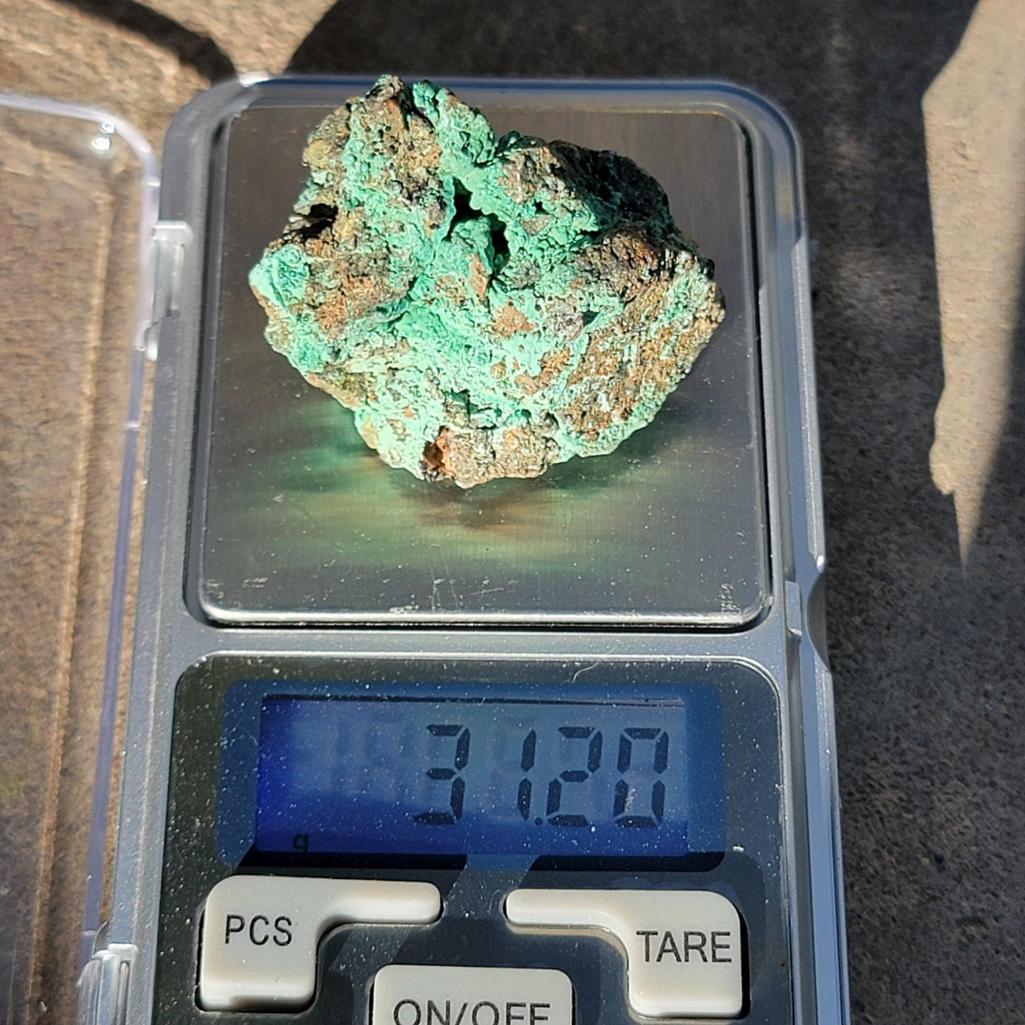 Botryoidal Malachite Rock Specimen | Light Green Copper Ore Mineral | Jerome, Arizona | Raw Stone | 31.20g