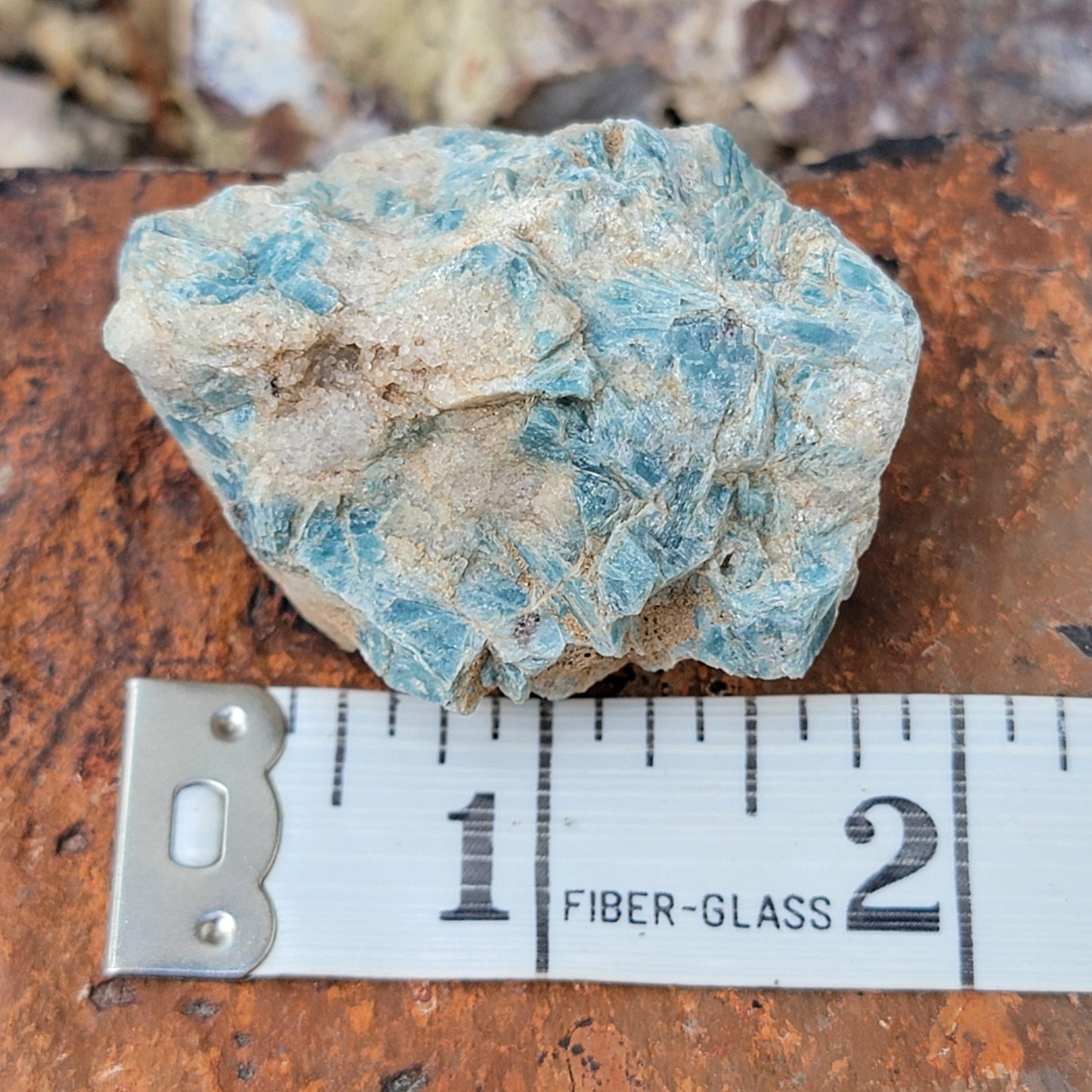 Kyanite Ore Specimen 69.09g | Bluebird Mine | California | Raw Stone | Natural Blue Rock Sample
