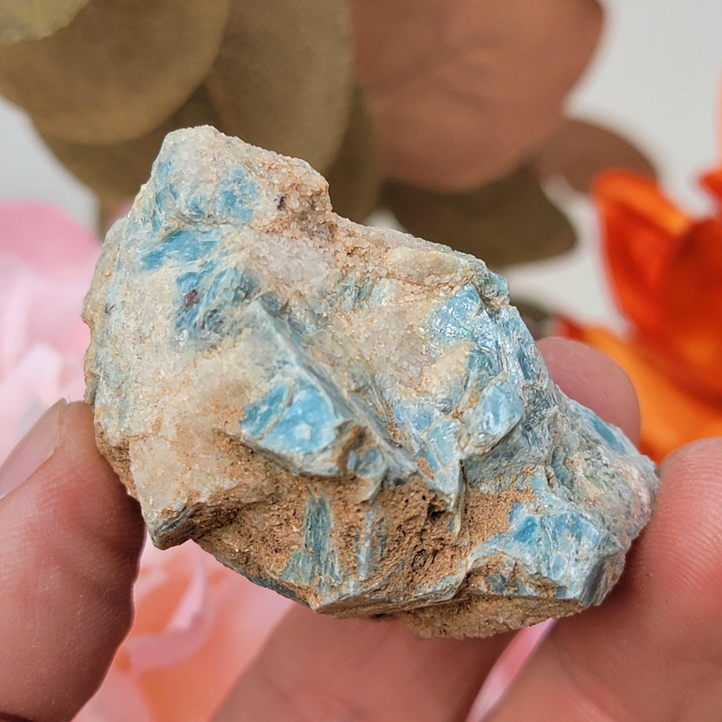 Kyanite Ore Specimen 69.09g | Bluebird Mine | California | Raw Stone | Natural Blue Rock Sample