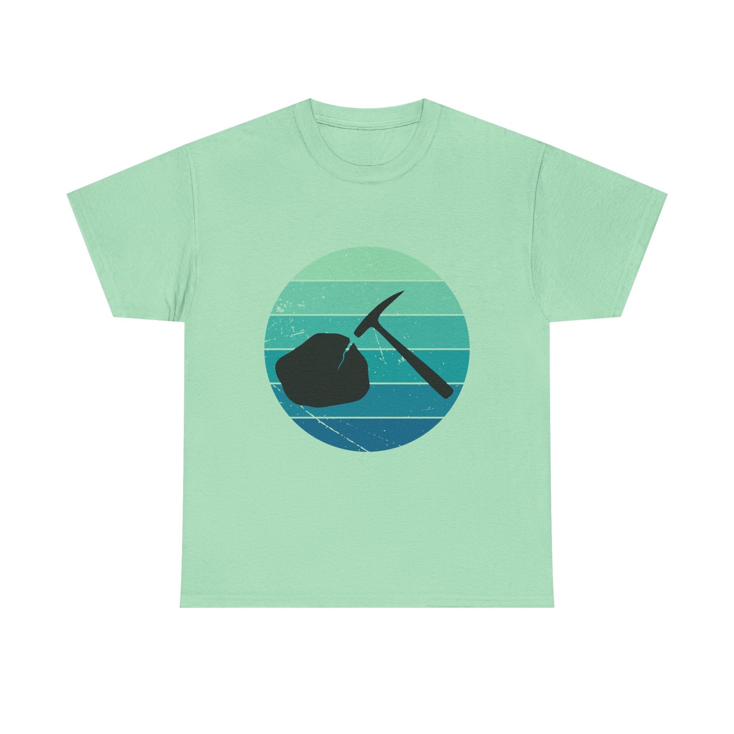 Vintage Style Mining Adventure Unisex Heavy Cotton Tee | Rockhounding T-Shirt | Gift for Geologist
