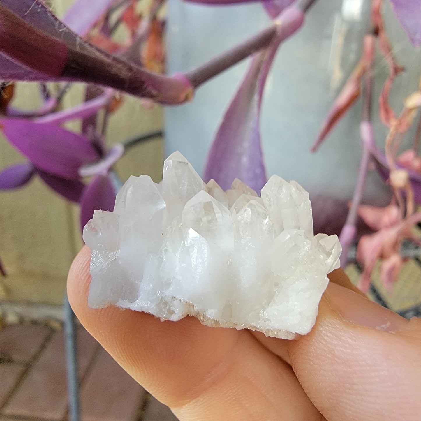 Arkansas Quartz Crystal Rock | Beautiful Cluster of Points | Mt. Ida | 12.04 grams