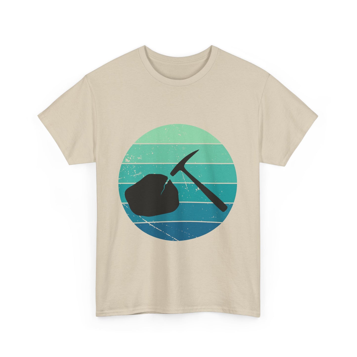 Vintage Style Mining Adventure Unisex Heavy Cotton Tee | Rockhounding T-Shirt | Gift for Geologist