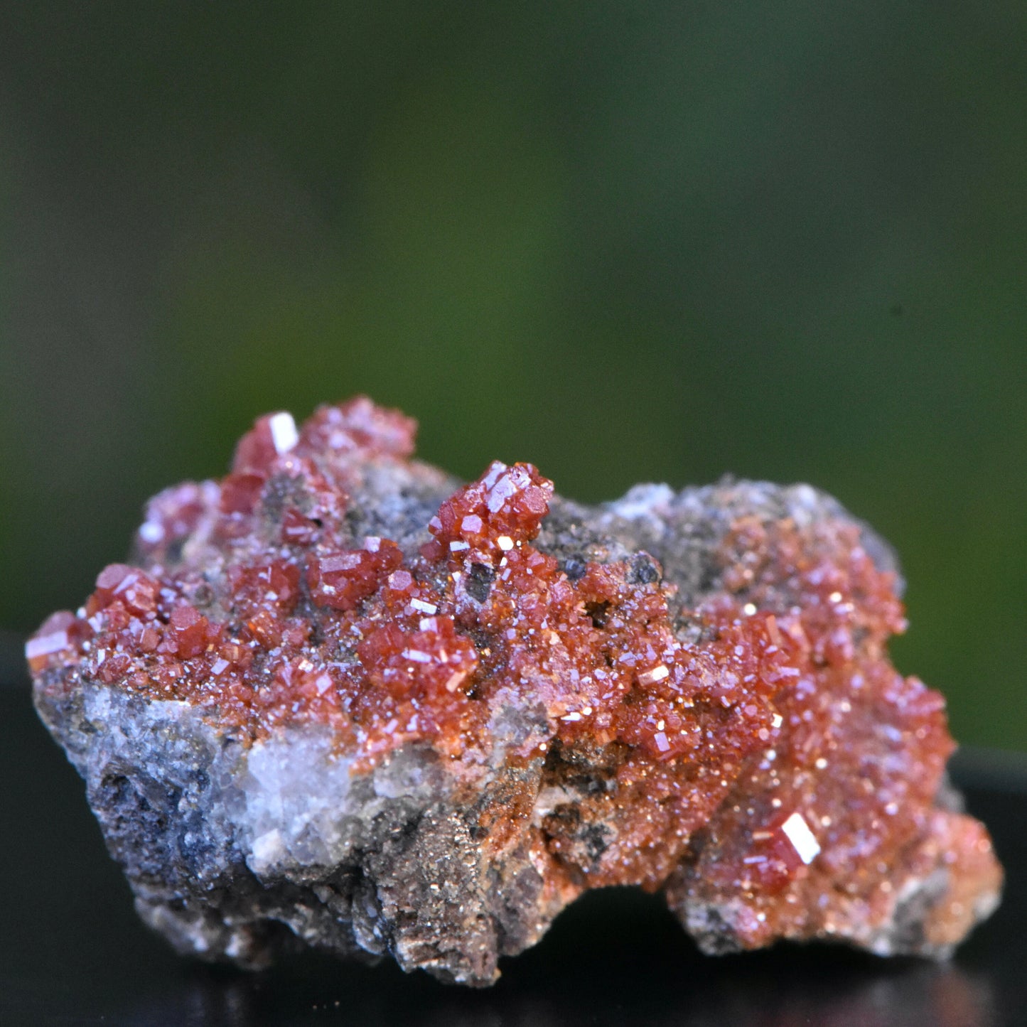 Arizona Vanadinite Rock | Red Crystals | La Paz County | Arizona | Raw Stone | 6.35g