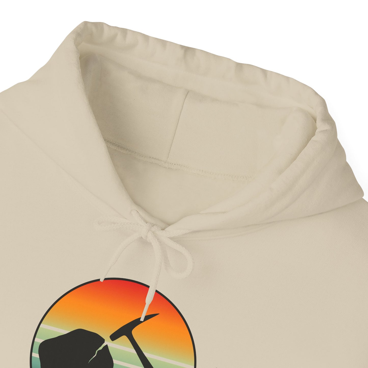 Geology Nerd Hoodie for Rockhounds & Mineral Collectors – Unisex Heavy Blend Sweatshirt with Kangaroo Pocket & Hood