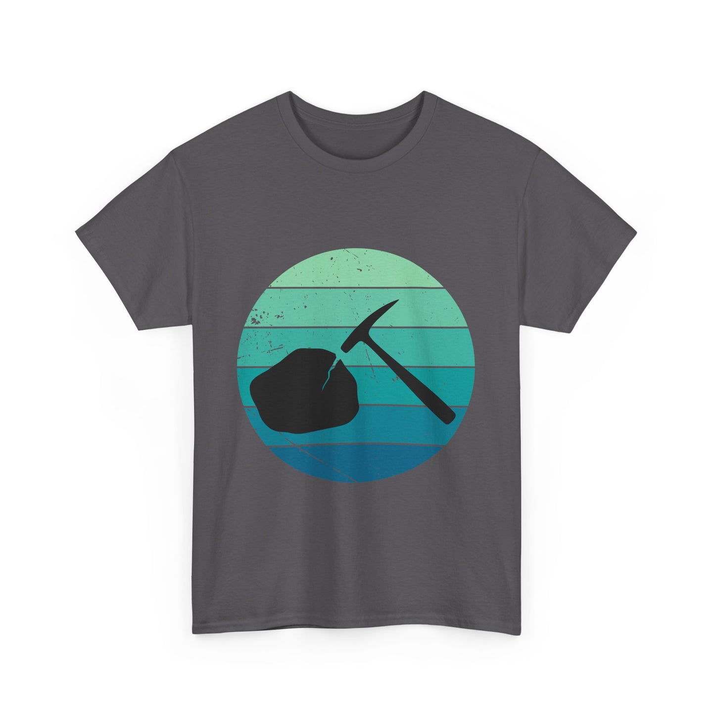 Vintage Style Mining Adventure Unisex Heavy Cotton Tee | Rockhounding T-Shirt | Gift for Geologist