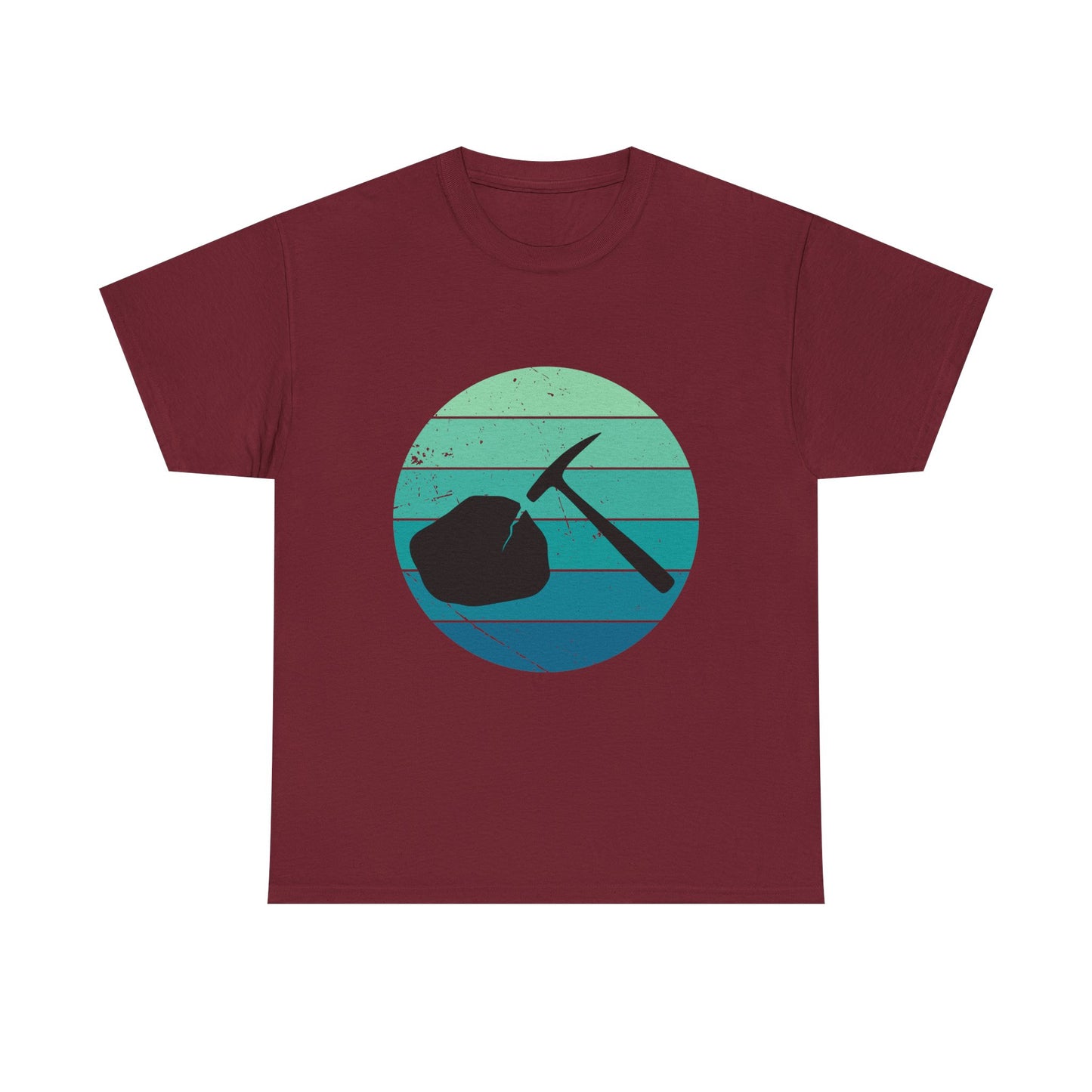 Vintage Style Mining Adventure Unisex Heavy Cotton Tee | Rockhounding T-Shirt | Gift for Geologist
