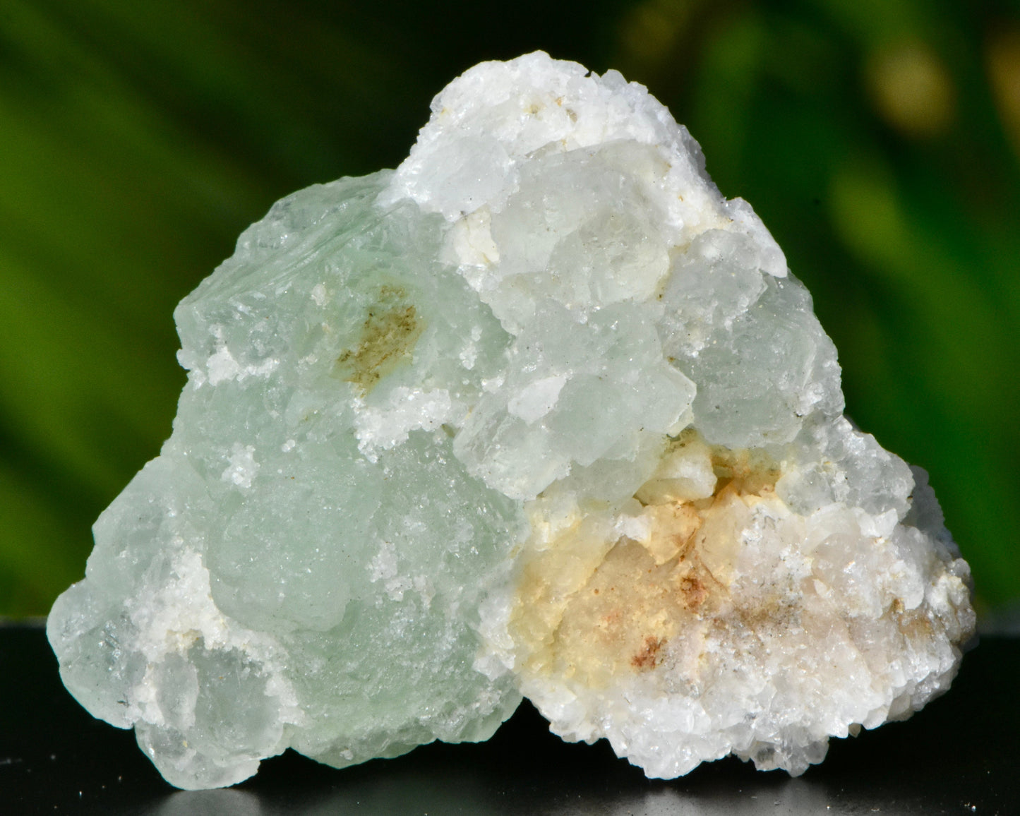 Green Fluorite Rock Specimen | Translucent Crystal with Quartz | 3 Clowns Pocket, Oatman, Arizona | Fluorescent Mineral | 37.6g
