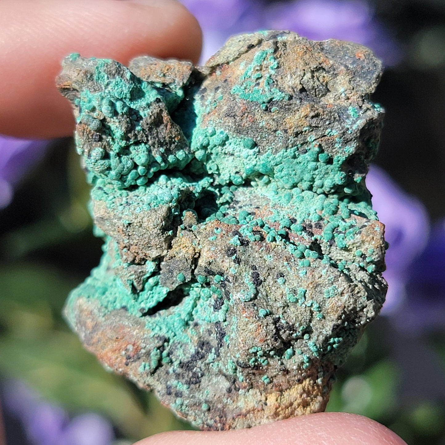 Botryoidal Malachite Rock Specimen | Light Green Copper Ore Mineral | Jerome, Arizona | Raw Stone | 31.20g