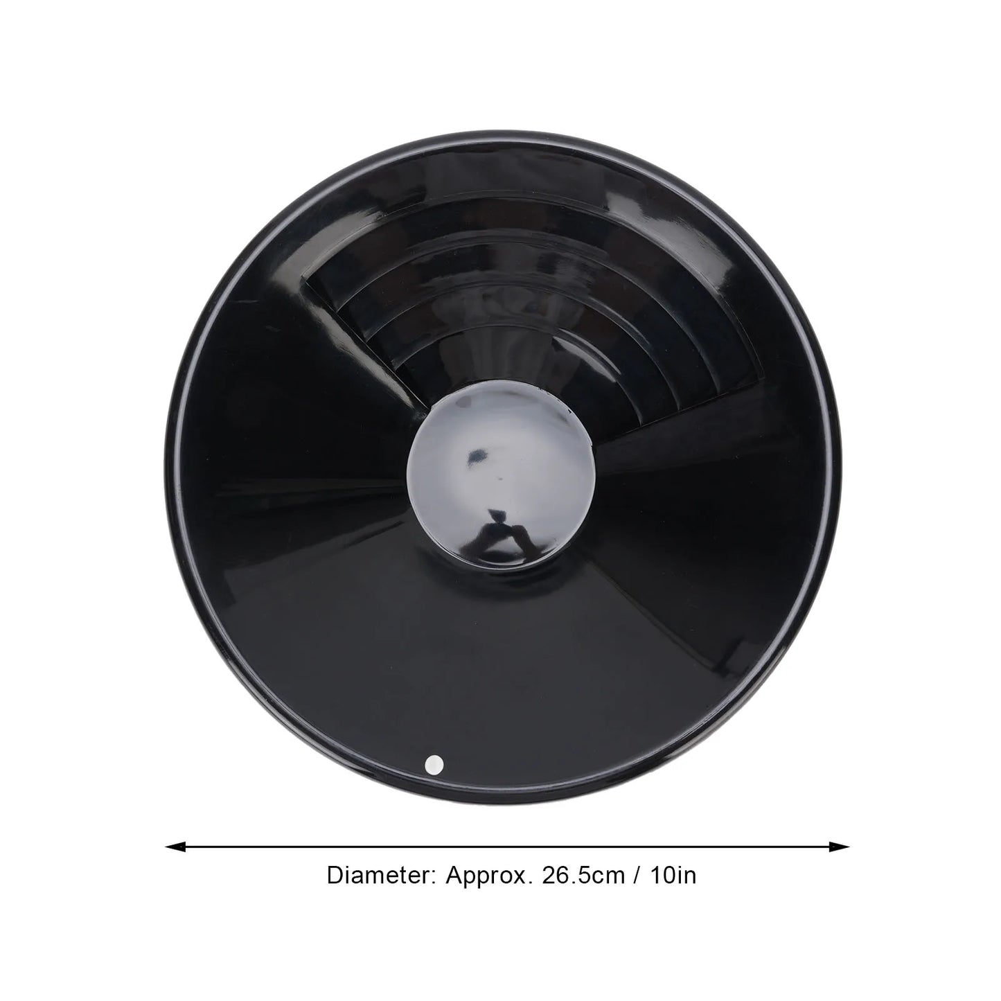10 Inch Gold Pan 10 Inch Gold Pan Black Round ABS Sturdy Lightweight Gold Panning Pan for Prospecting Gold Pan Gold Panning Pan
