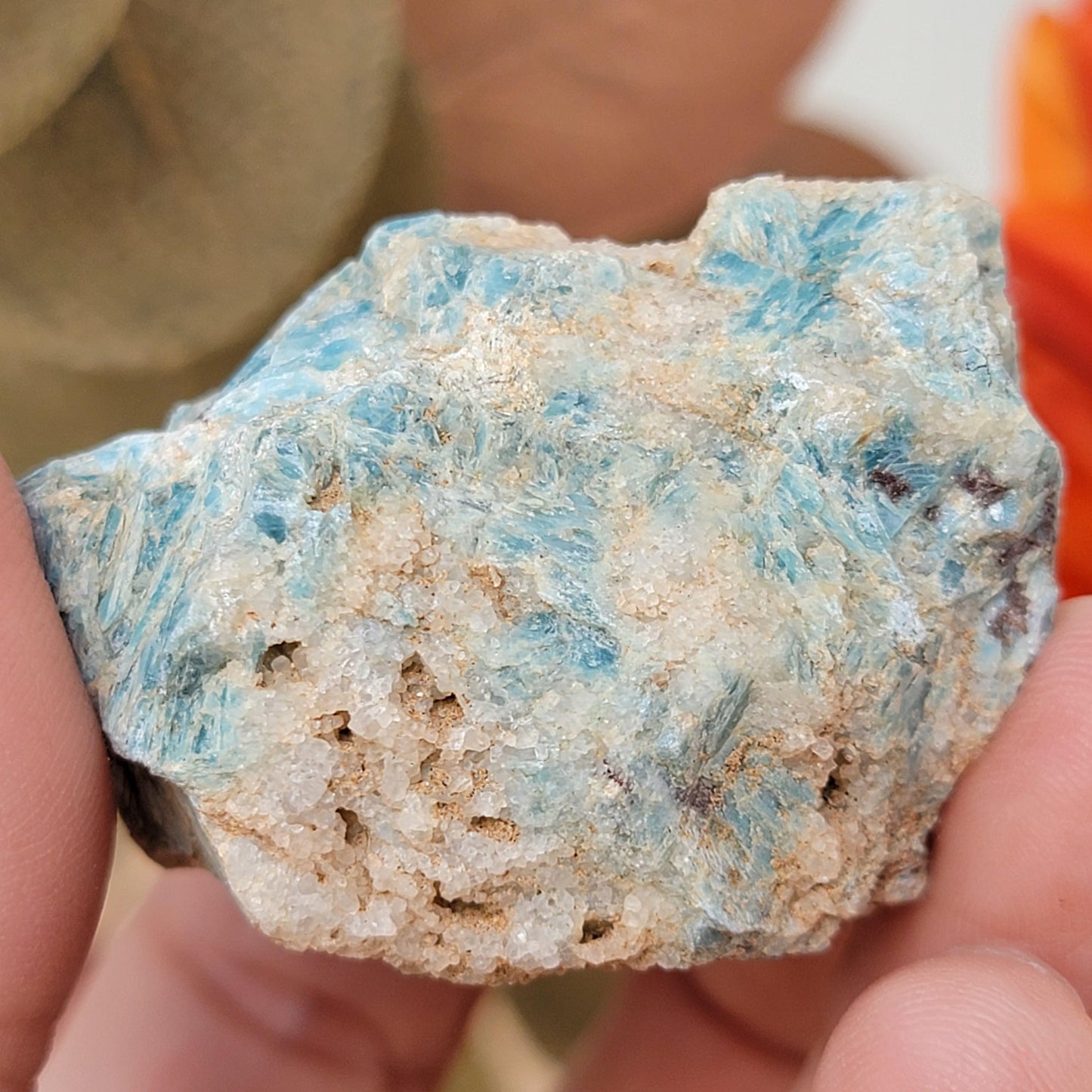 Kyanite Ore Specimen 69.09g | Bluebird Mine | California | Raw Stone | Natural Blue Rock Sample