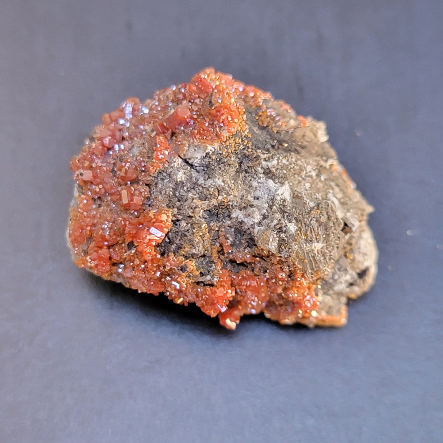 Arizona Vanadinite Rock | Red Crystals | La Paz County | Arizona | Raw Stone | 6.35g