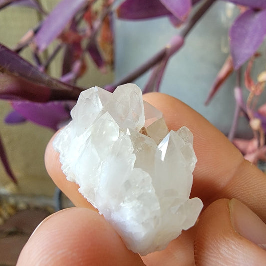 Arkansas Quartz Crystal Rock | Beautiful Cluster of Points | Mt. Ida | 12.04 grams