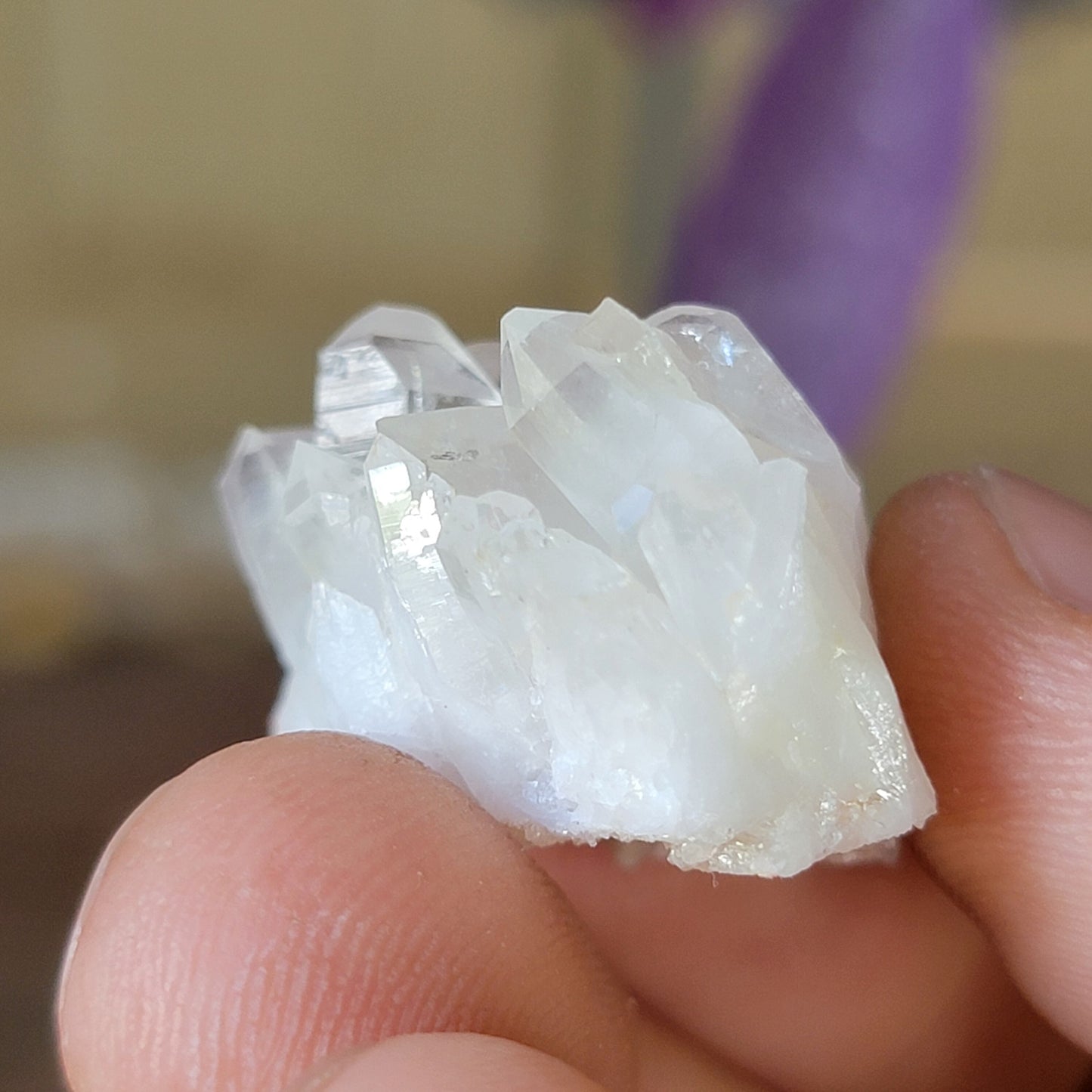 Arkansas Quartz Crystal Rock | Beautiful Cluster of Points | Mt. Ida | 12.04 grams