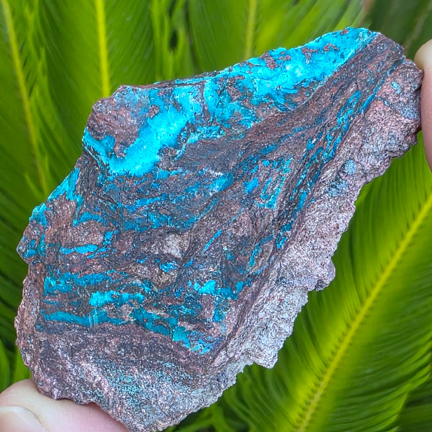 Chrysocolla Copper Ore Rock Specimen | Planet Mine | Arizona | Natural Raw Stone | 70.83 g