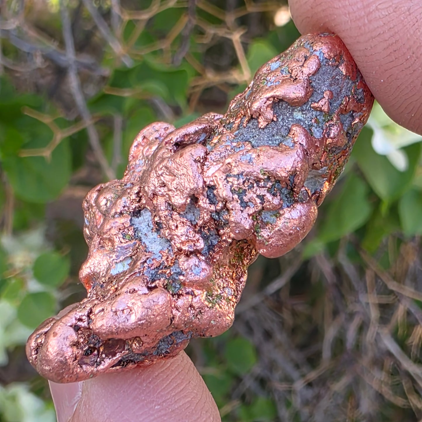 Shiny Michigan Copper - Rock Specimen from the Keweenaw Peninsula