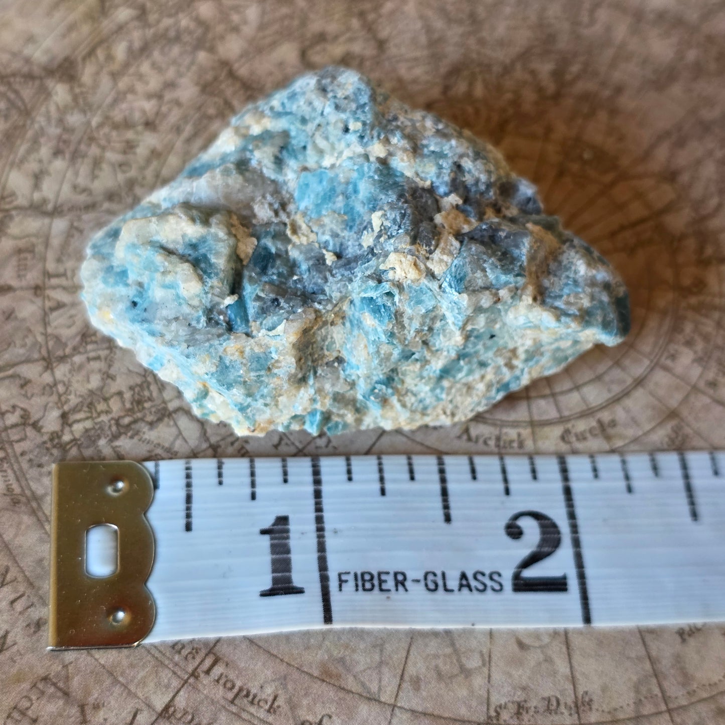 Kyanite Ore Specimen 49.14 g | Bluebird Mine | California | Raw Stone | Natural Blue Rock Sample