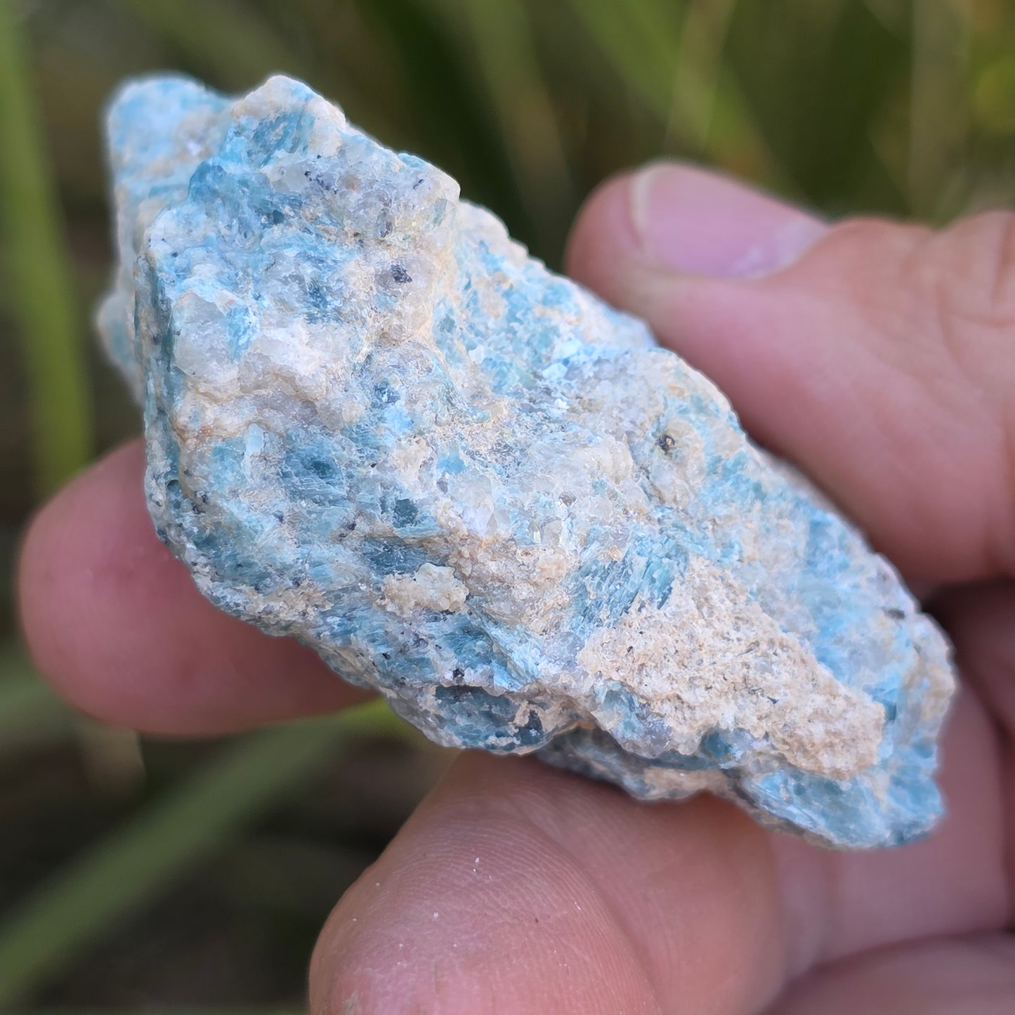 Kyanite Ore Specimen 49.14 g | Bluebird Mine | California | Raw Stone | Natural Blue Rock Sample