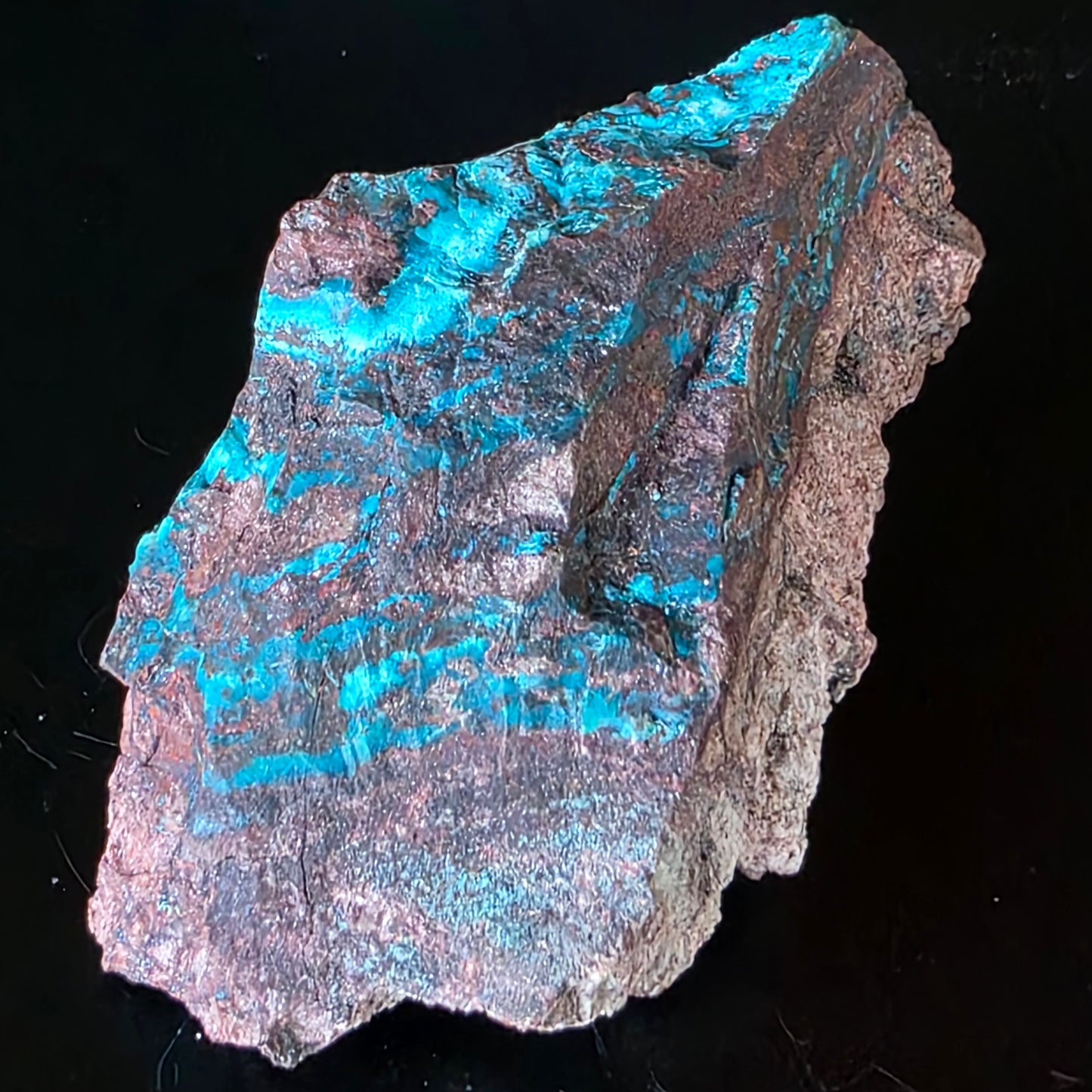 Chrysocolla Copper Ore Rock Specimen | Planet Mine | Arizona | Natural Raw Stone | 70.83 g