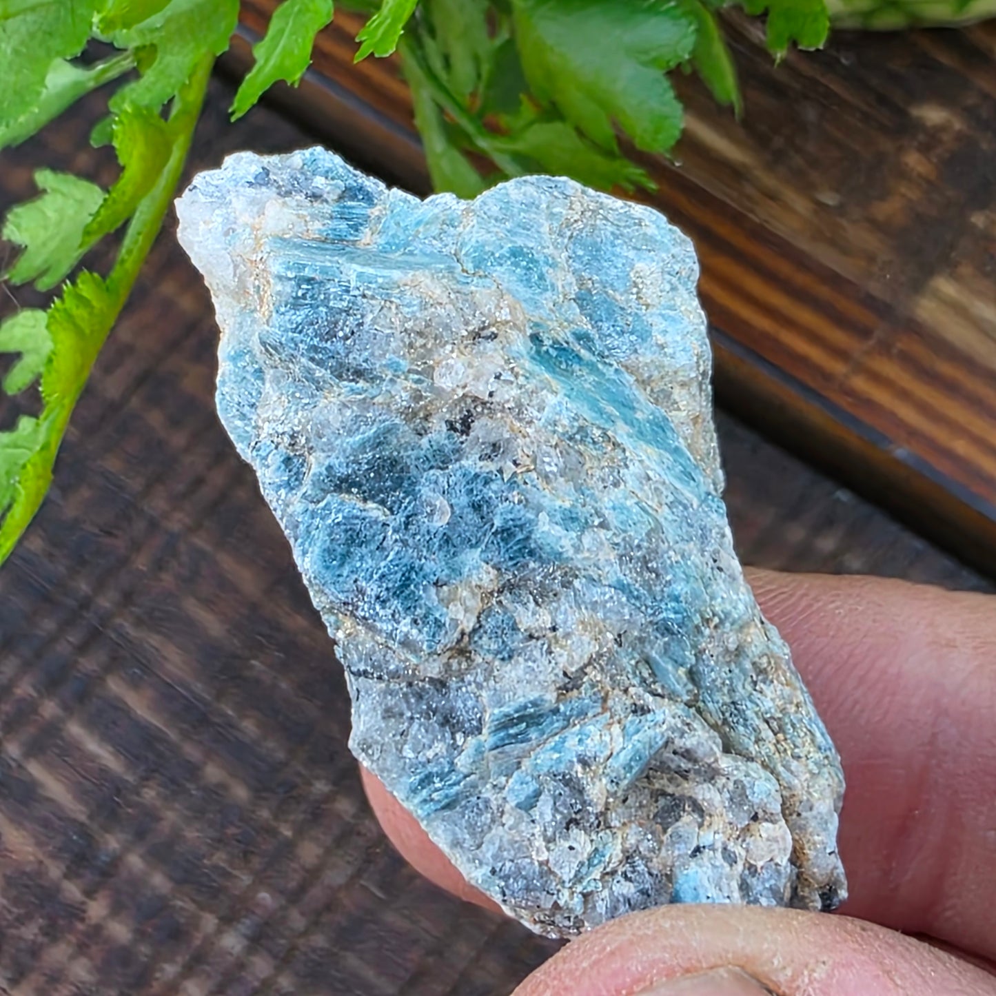 Kyanite Ore Specimen 24.51g | Bluebird Mine | California | Raw Stone | Natural Blue Rock Sample