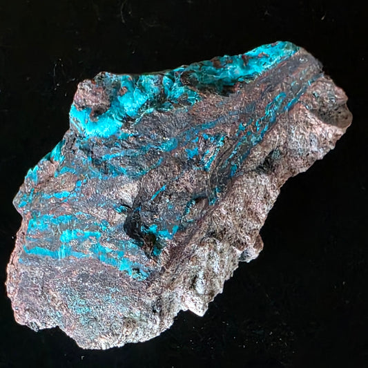 Chrysocolla Copper Ore Rock Specimen | Planet Mine | Arizona | Natural Raw Stone | 70.83 g
