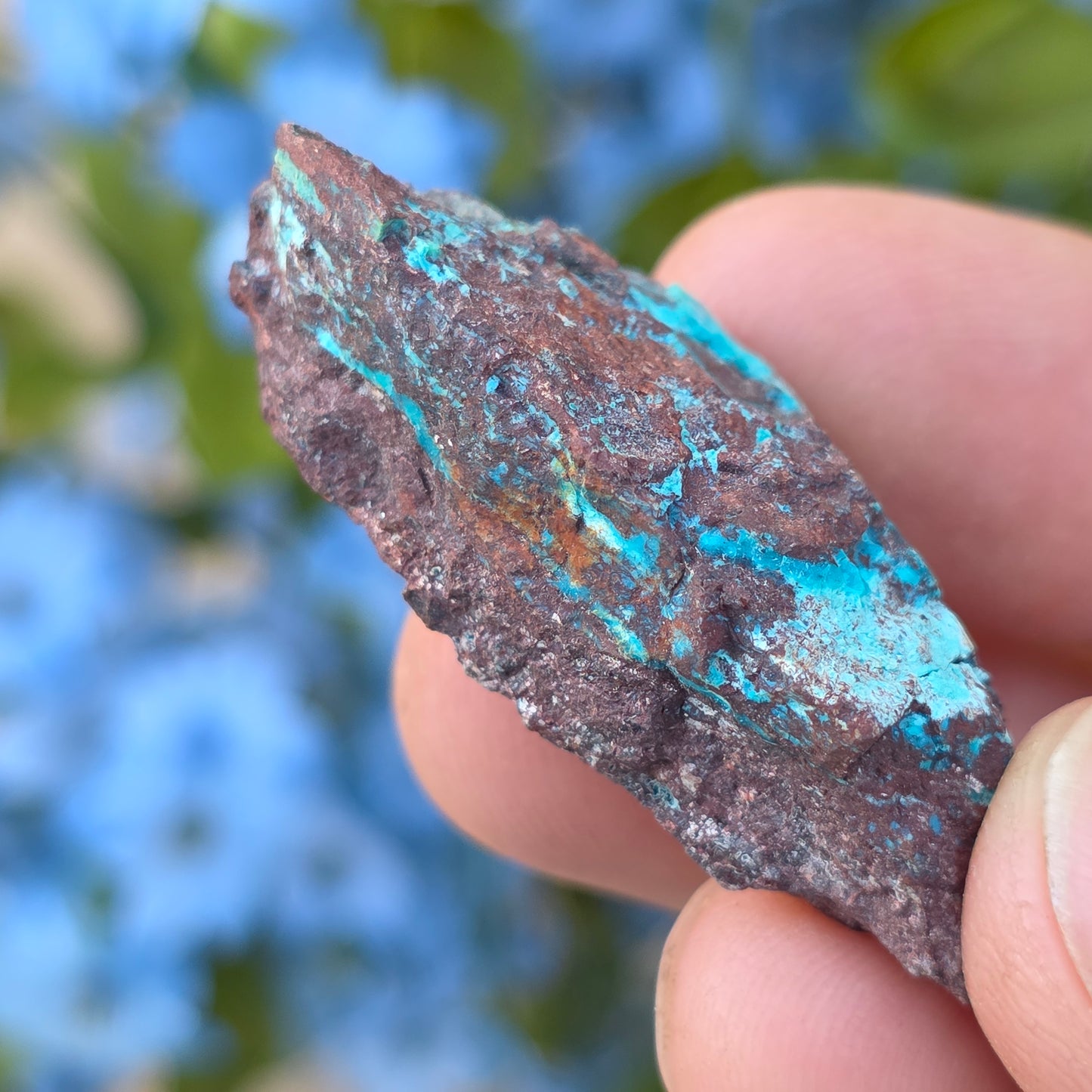 Chrysocolla Copper Ore Rock Specimen | Planet Mine | Arizona | Natural Raw Stone | 13.57 g