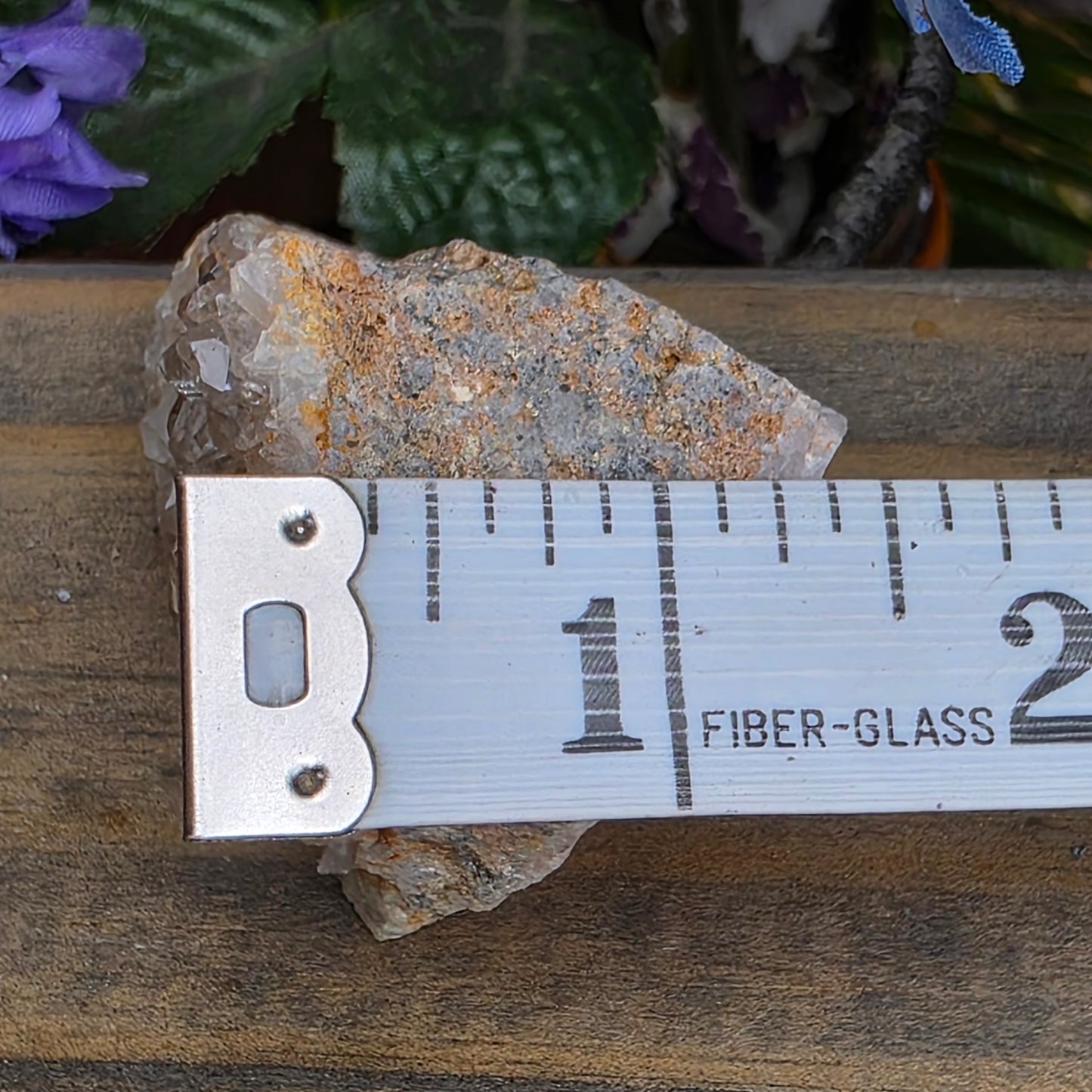 Arkansas Quartz Crystal Cluster: Raw Mineral Specimen, Hand Mined (89.58 grams)