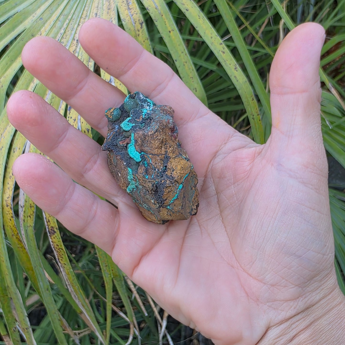 Malachite Copper Ore Rock Specimen | Planet Mine | Arizona | Natural Raw Stone | 59 g