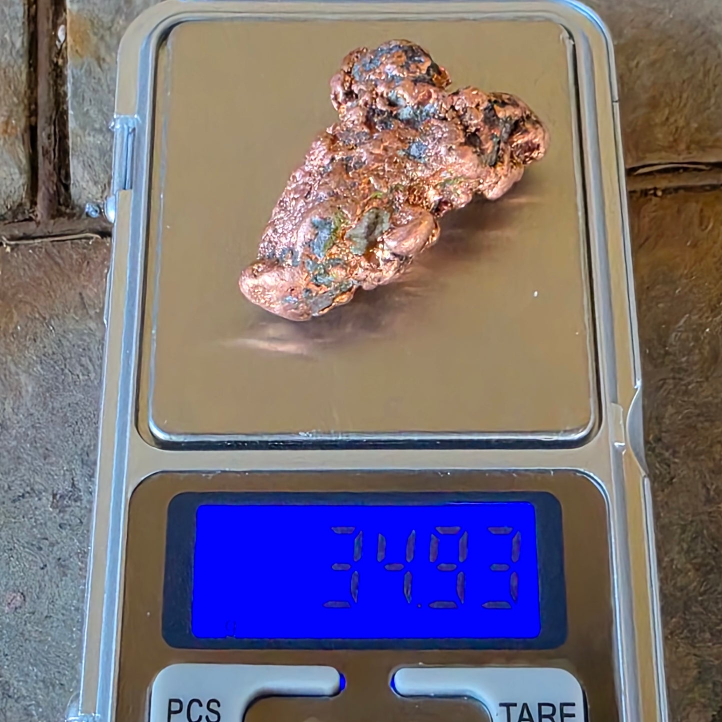 Shiny Michigan Copper - Rock Specimen from the Keweenaw Peninsula