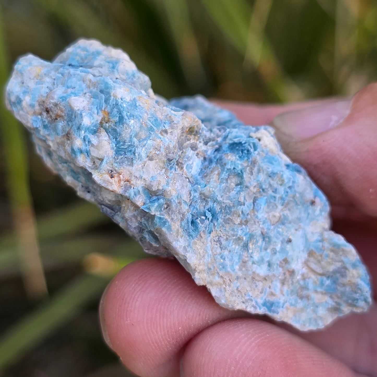 Kyanite Ore Specimen 49.14 g | Bluebird Mine | California | Raw Stone | Natural Blue Rock Sample