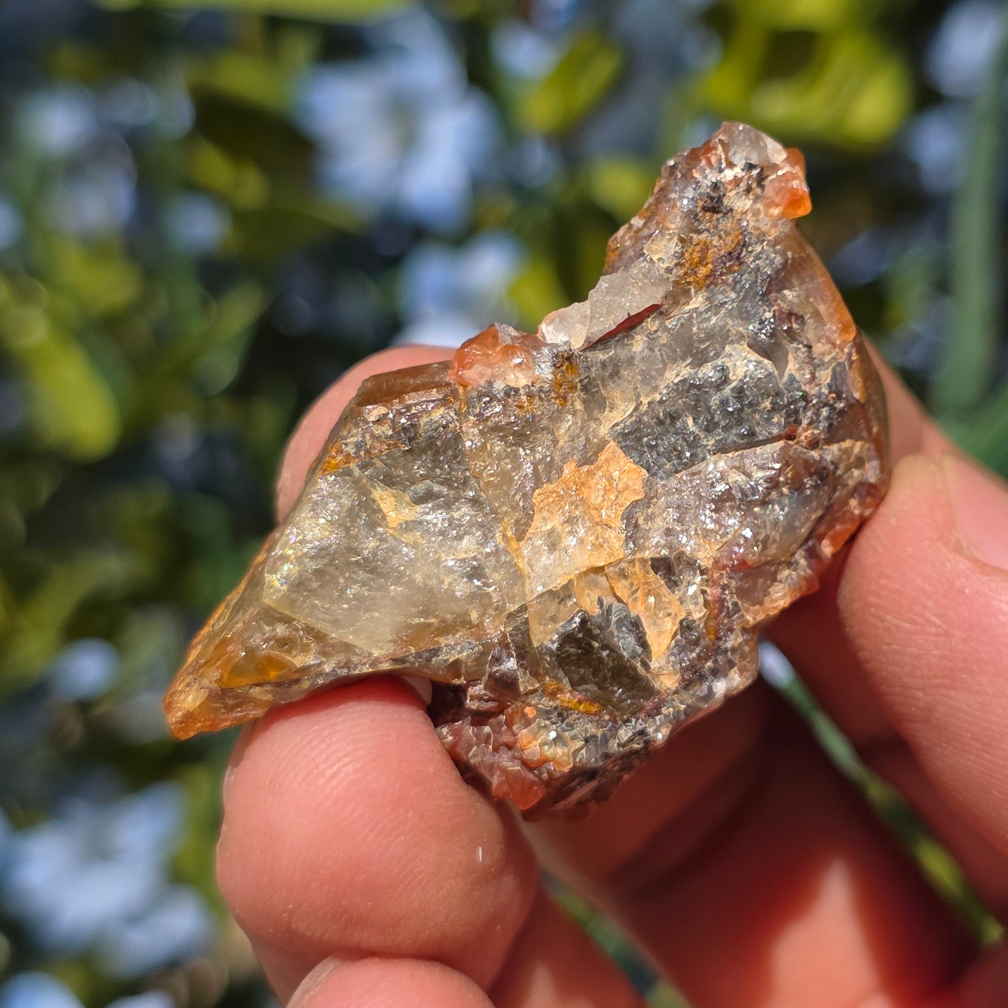 Stunning Red Quartz Crystal Specimen from Morocco | Rough Mineral Sample | 20.96 grams