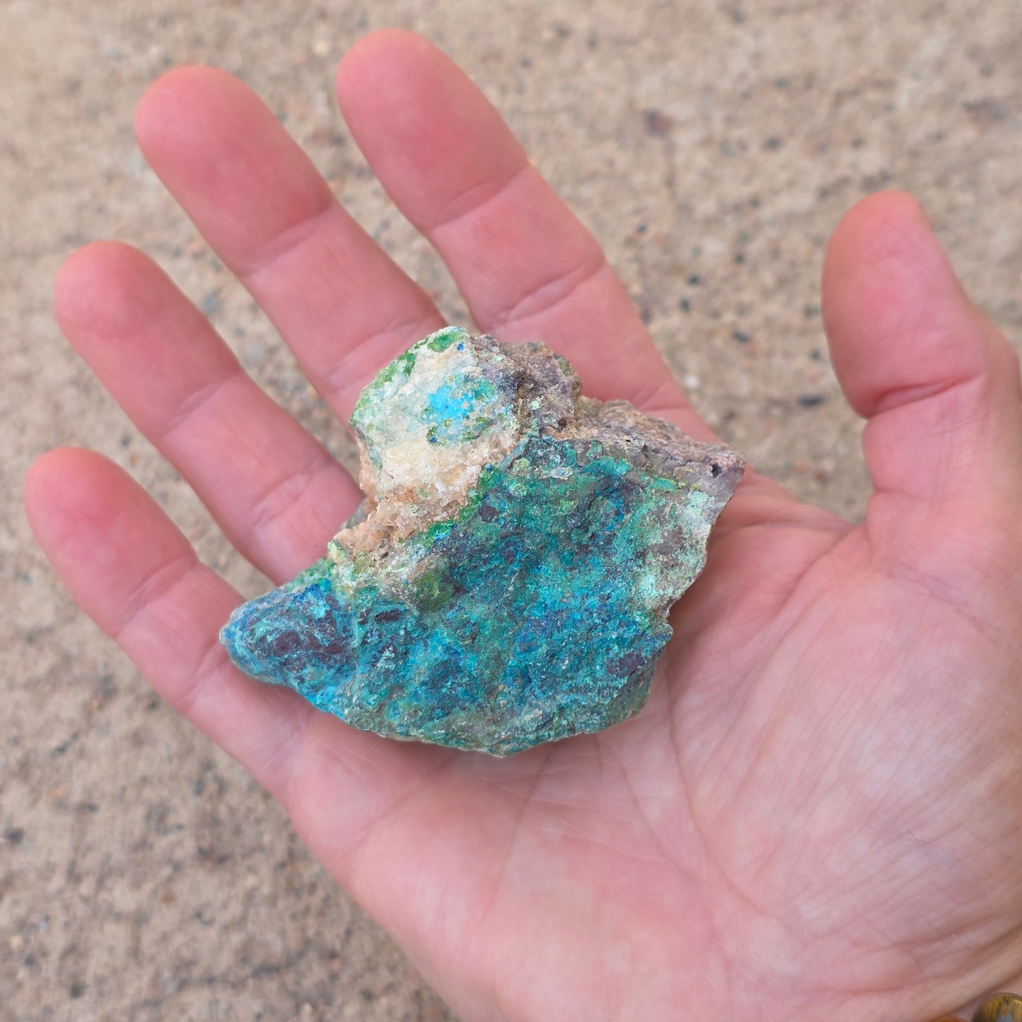 Copper Ore Rock Specimen | Planet Mine | Arizona | Natural Raw Stone | 118 g