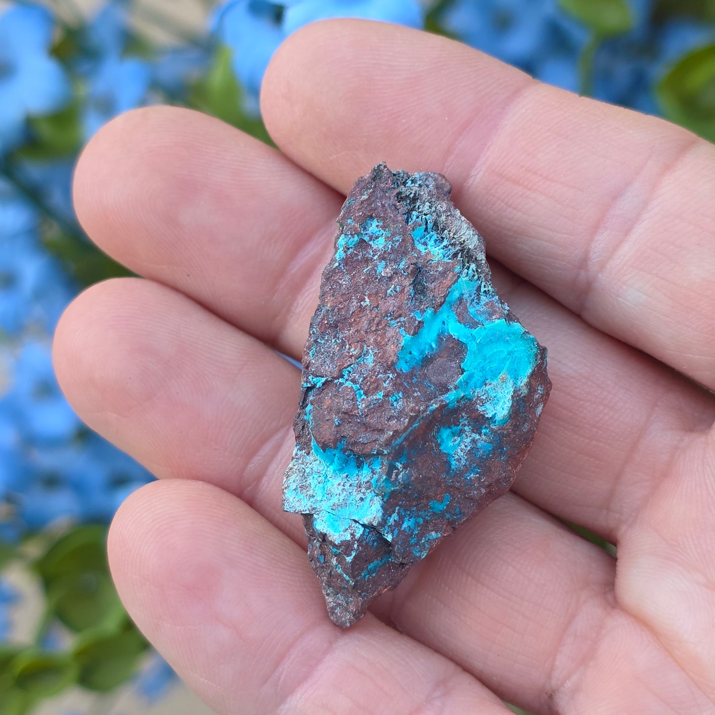 Chrysocolla Copper Ore Rock Specimen | Planet Mine | Arizona | Natural Raw Stone | 13.57 g